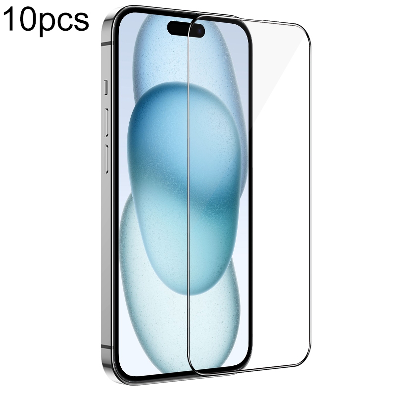 For iPhone 15 Plus 10pcs BOROFONE Diamond Armor Full-screen HD Tempered Glass Film For iPhone 15 Plus 10pcs BOROFONE Diamond Armor Full-screen HD Tempered Glass Film