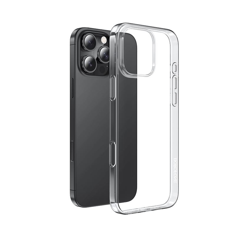 For iPhone 16 Pro BOROFONE Ice Series TPU Phone Case(Transparent) For iPhone 16 Pro BOROFONE Ice Series TPU Phone Case(Transparent)