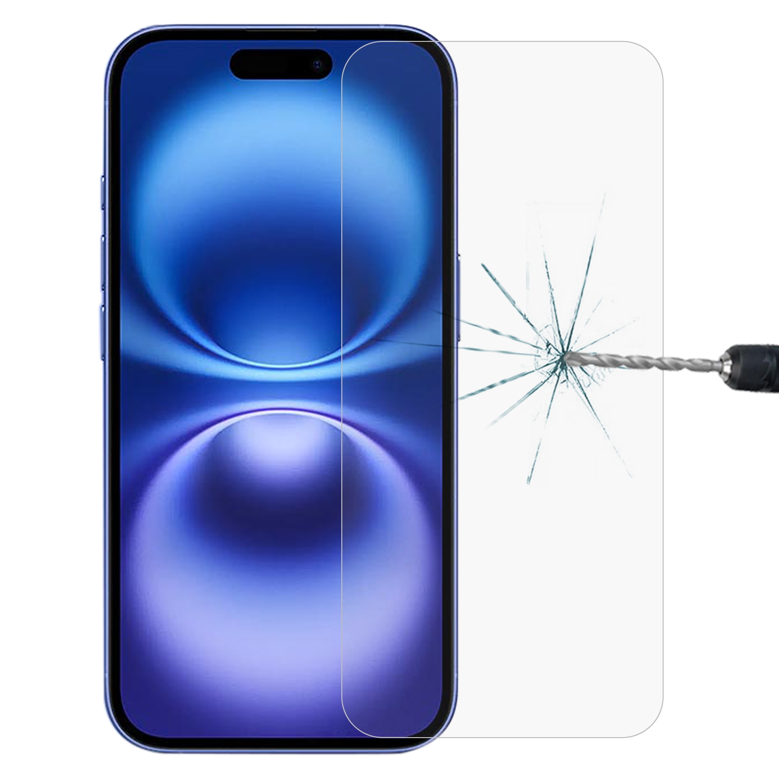 For iPhone 16 0.26mm 9H 2.5D Tempered Glass Film For iPhone 16 0.26mm 9H 2.5D Tempered Glass Film