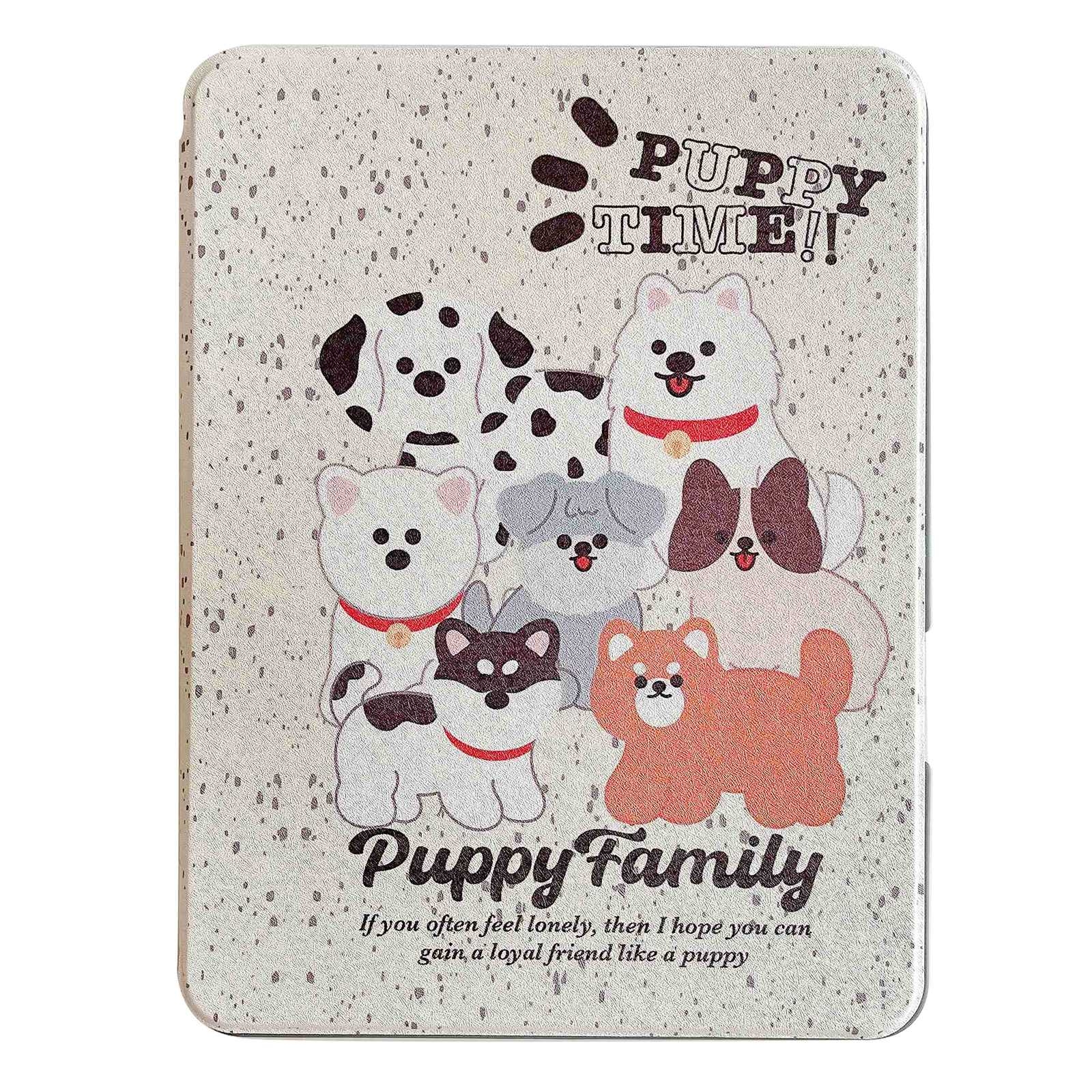 For iPad Air 11 2024 / iPad Pro 11 Painted Magnetic Split Leather Tablet Case(Puppy) For iPad Air 11 2024 / iPad Pro 11 Painted Magnetic Split Leather Tablet Case(Puppy)