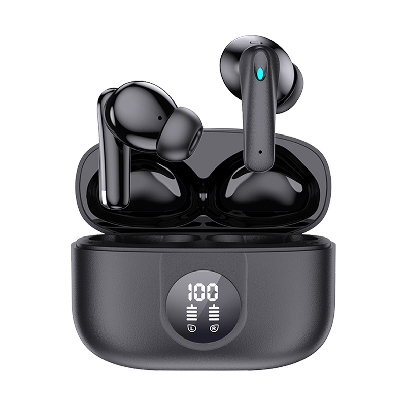 Langsdom P91 IPX6 Waterproof Noise Reduction TWS Wireless Bluetooth Earphone(Black) Langsdom P91 IPX6 Waterproof Noise Reduction TWS Wireless Bluetooth Earphone(Black)
