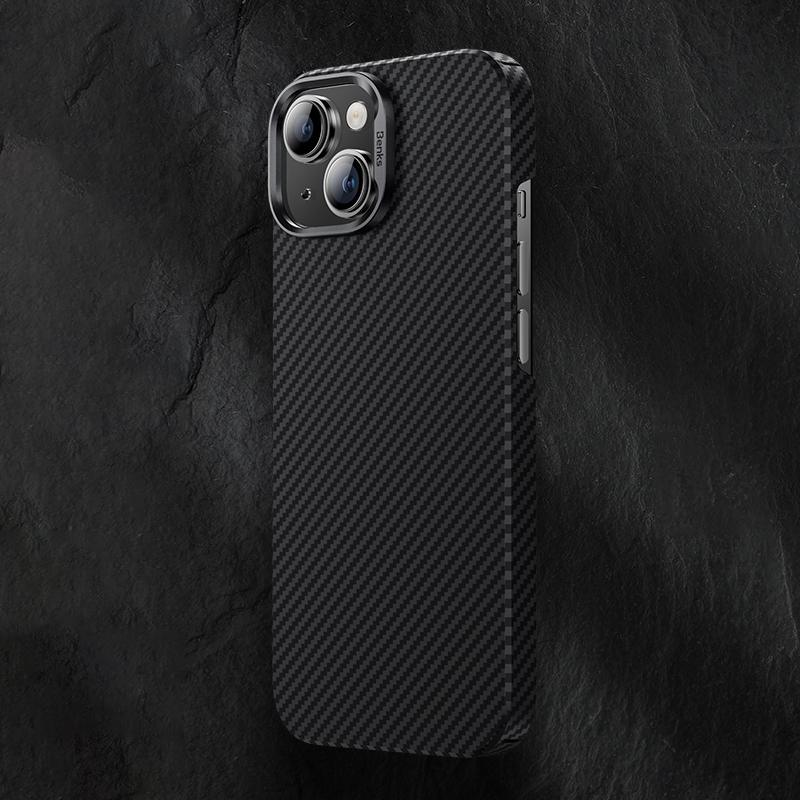 For iPhone 15 Plus Benks 600D Kevlar Carbon Fiber Phone Case(Black) For iPhone 15 Plus Benks 600D Kevlar Carbon Fiber Phone Case(Black)
