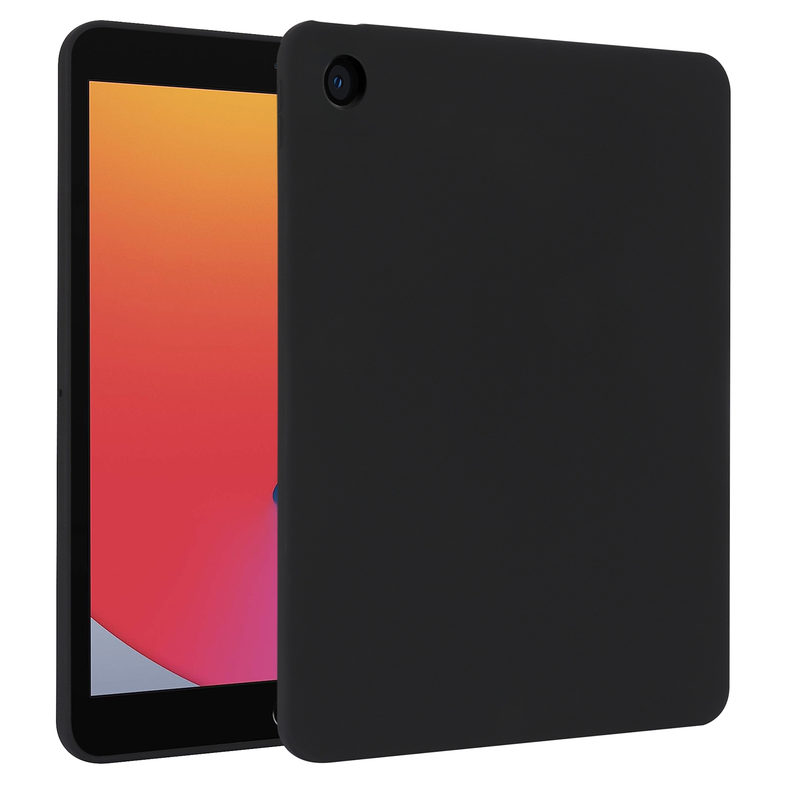 For iPad 10.2 2021 / 2020 / 2019 Oil Spray Skin-friendly TPU Tablet Case(Black) For iPad 10.2 2021 / 2020 / 2019 Oil Spray Skin-friendly TPU Tablet Case(Black)