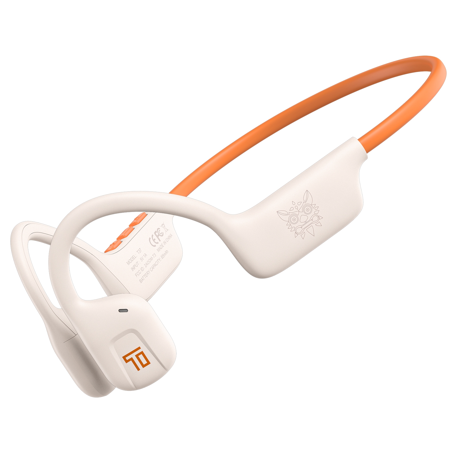 ONIKUMA T37 Neck-mounted Sports Bluetooth Earphone(White) ONIKUMA T37 Neck-mounted Sports Bluetooth Earphone(White)