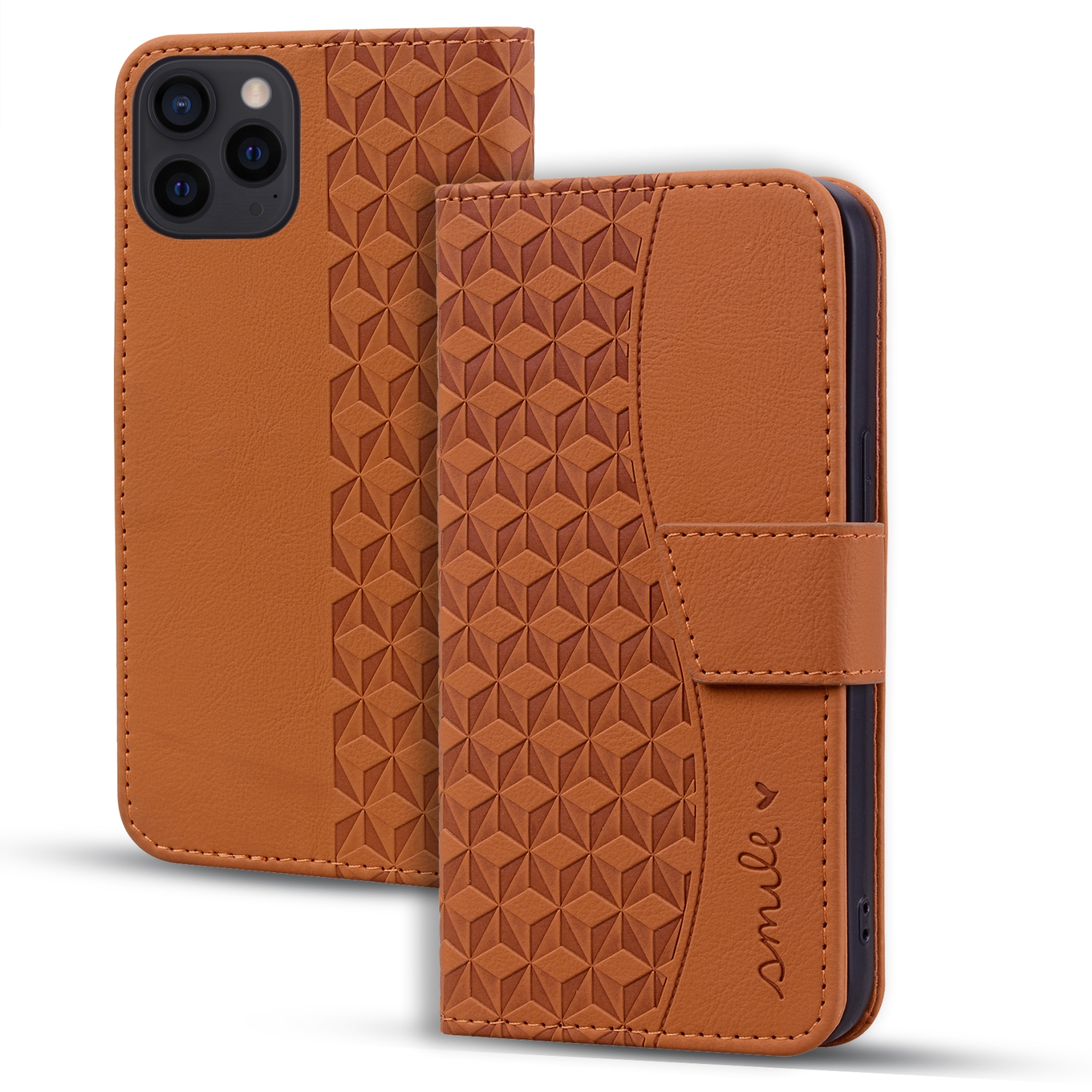 For iPhone 16 Pro Business Diamond Buckle Leather Phone Case with Lanyard(Brown) For iPhone 16 Pro Business Diamond Buckle Leather Phone Case with Lanyard(Brown)