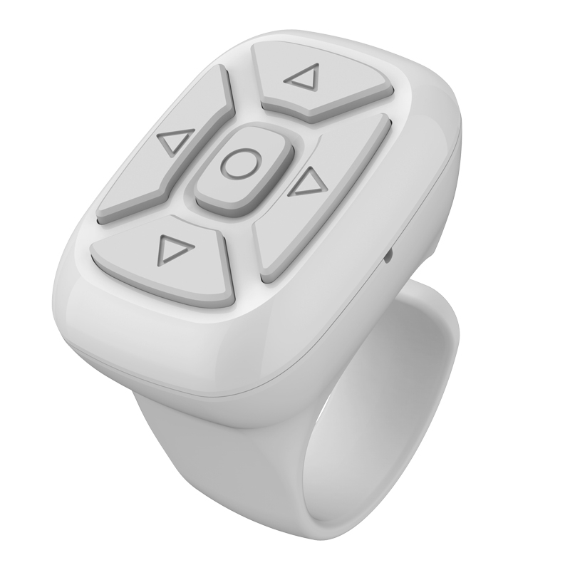 S18 Portable Smart Wireless Bluetooth Ring Remote Control(White) S18 Portable Smart Wireless Bluetooth Ring Remote Control(White)
