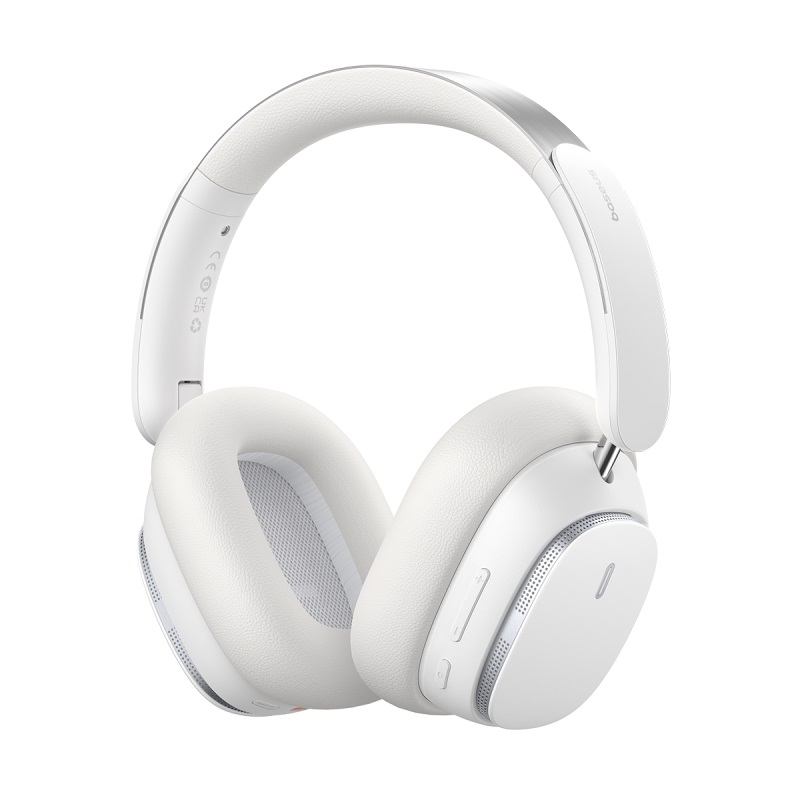 Baseus Bowie Series H1 Pro Head-mounted Noise Reduction Bluetooth Earphone(White) Baseus Bowie Series H1 Pro Head-mounted Noise Reduction Bluetooth Earphone(White)