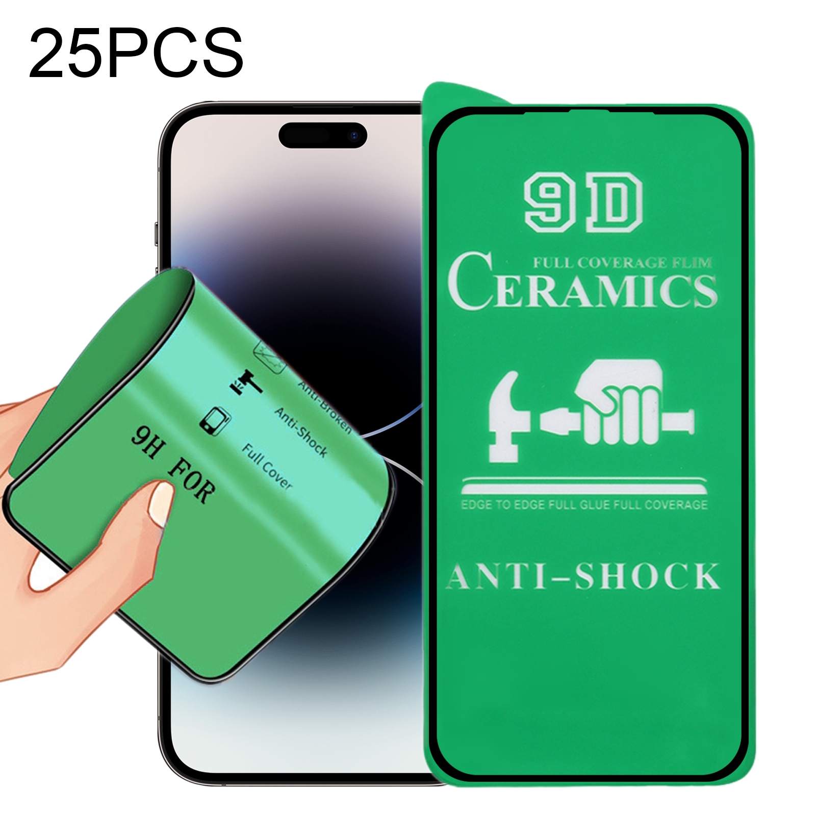 For iPhone 14 Pro Max 25pcs 9D Full Screen Full Glue Ceramic Film For iPhone 14 Pro Max 25pcs 9D Full Screen Full Glue Ceramic Film