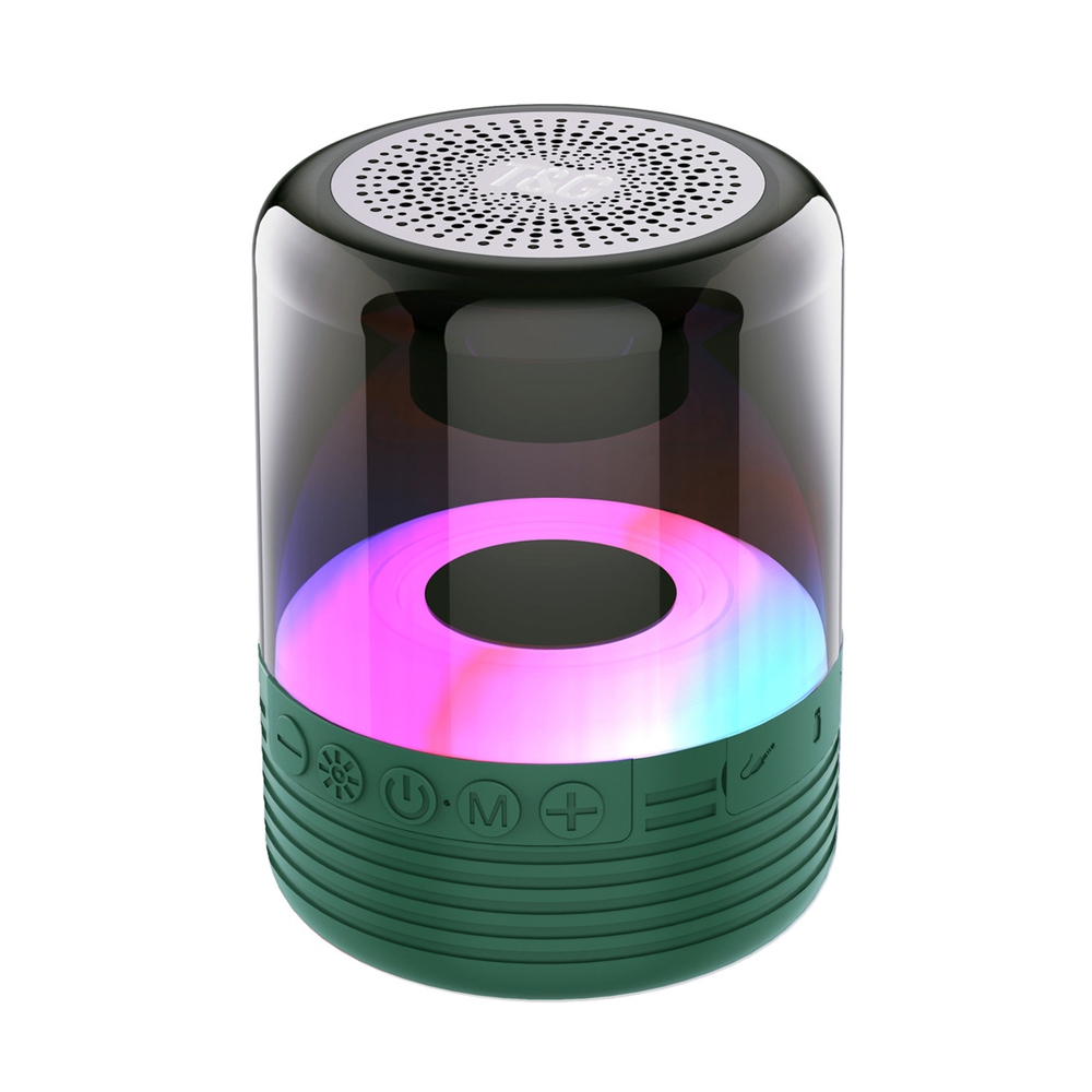 T&G TG369 Portable mini LED Wireless Bluetooth Speaker(Green) T&G TG369 Portable mini LED Wireless Bluetooth Speaker(Green)