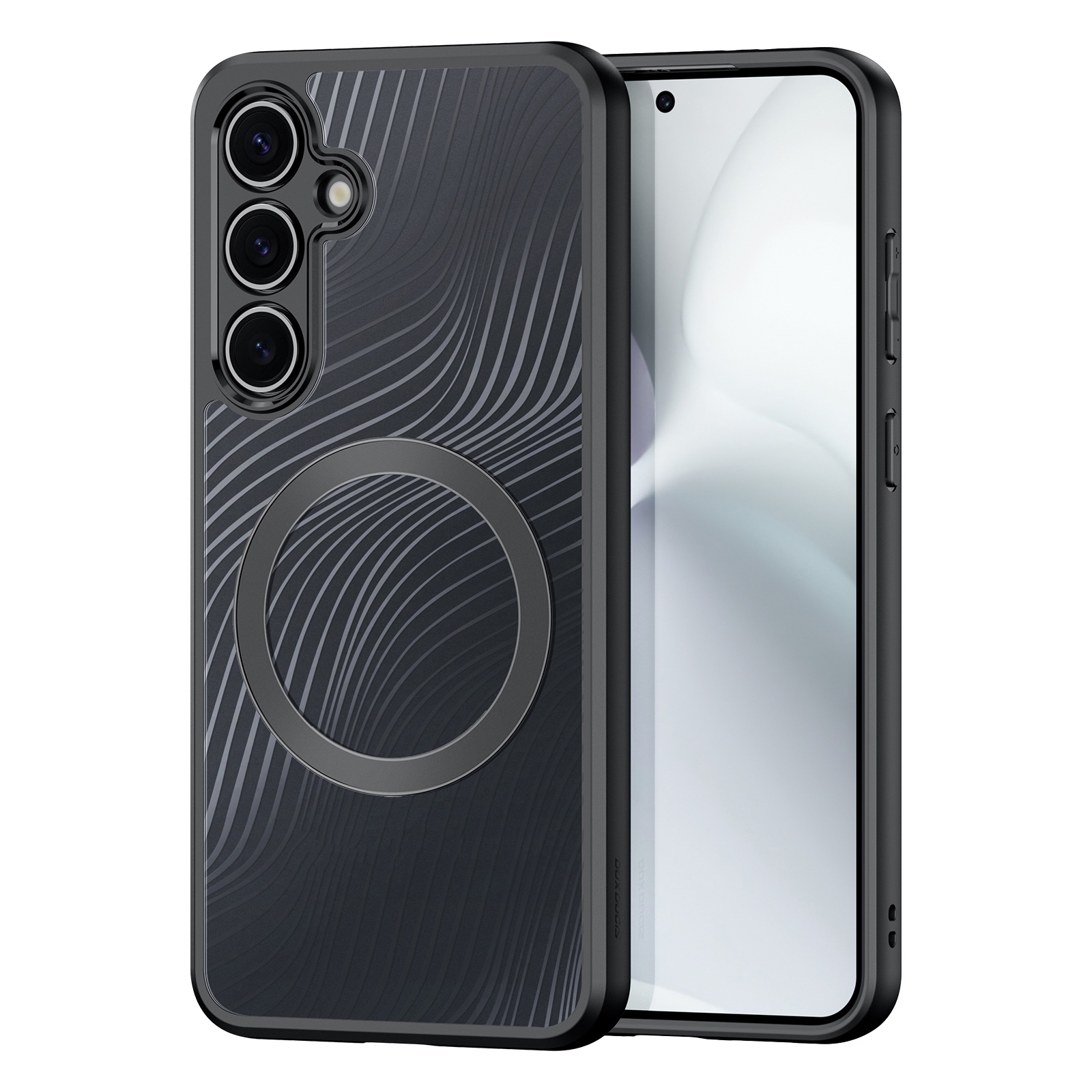 For Samsung Galaxy S24 FE 5G DUX DUCIS Aimo Mag Series TPU + PC MagSafe Frosted Feel Phone Case(Black) For Samsung Galaxy S24 FE 5G DUX DUCIS Aimo Mag Series TPU + PC MagSafe Frosted Feel Phone Case(Black)