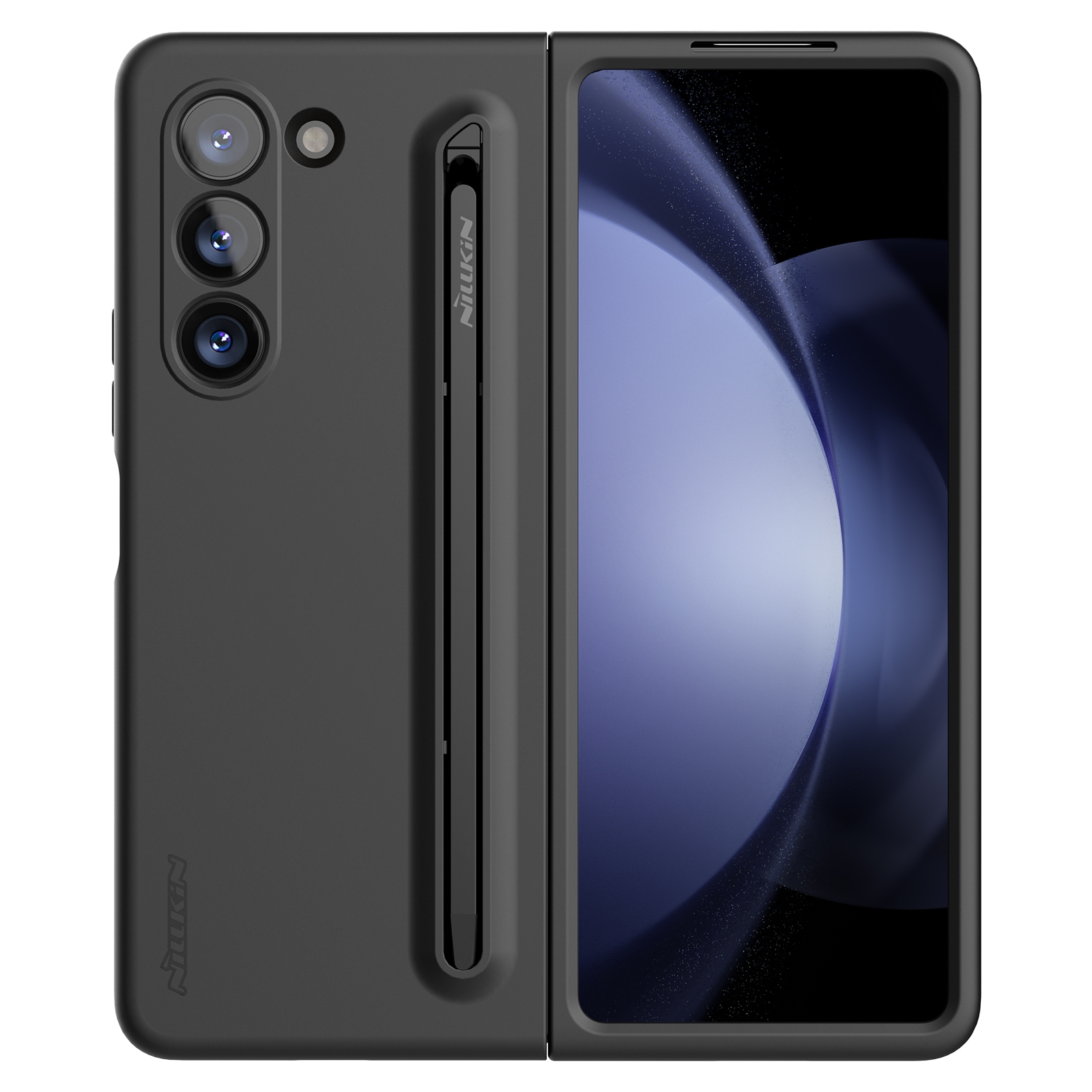 For Samsung Galaxy Z Fold5 NILLKIN Flex Pure PC + Liquid Silicone Phone Case with S Pen(Black) For Samsung Galaxy Z Fold5 NILLKIN Flex Pure PC + Liquid Silicone Phone Case with S Pen(Black)