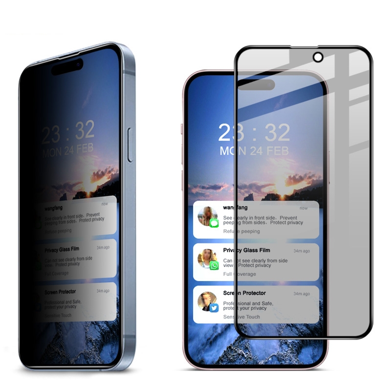 For iPhone 15 Plus imak HD Full Screen Anti-spy Tempered Glass Protective Film For iPhone 15 Plus imak HD Full Screen Anti-spy Tempered Glass Protective Film