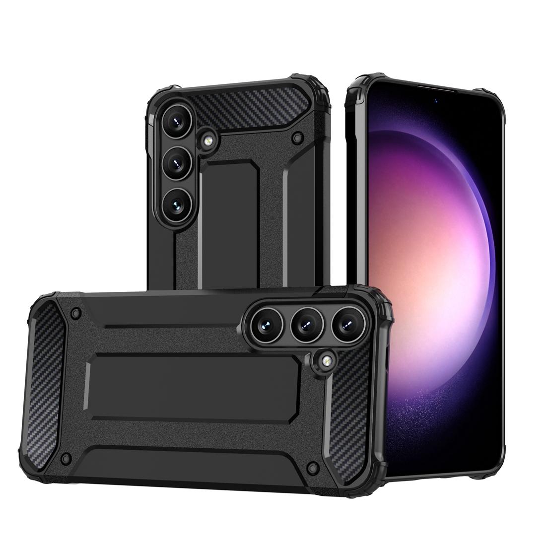 For Samsung Galaxy S24 FE 5G Magic Armor TPU Hybrid PC Phone Case(Rose Gold) For Samsung Galaxy S24 FE 5G Magic Armor TPU Hybrid PC Phone Case(Rose Gold)
