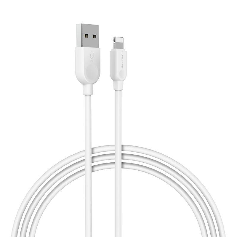 Borofone BX14 2A Max Output USB to 8 Pin Link Jet Charging Data Cable, Cable Length:1m(White) Borofone BX14 2A Max Output USB to 8 Pin Link Jet Charging Data Cable, Cable Length:1m(White)