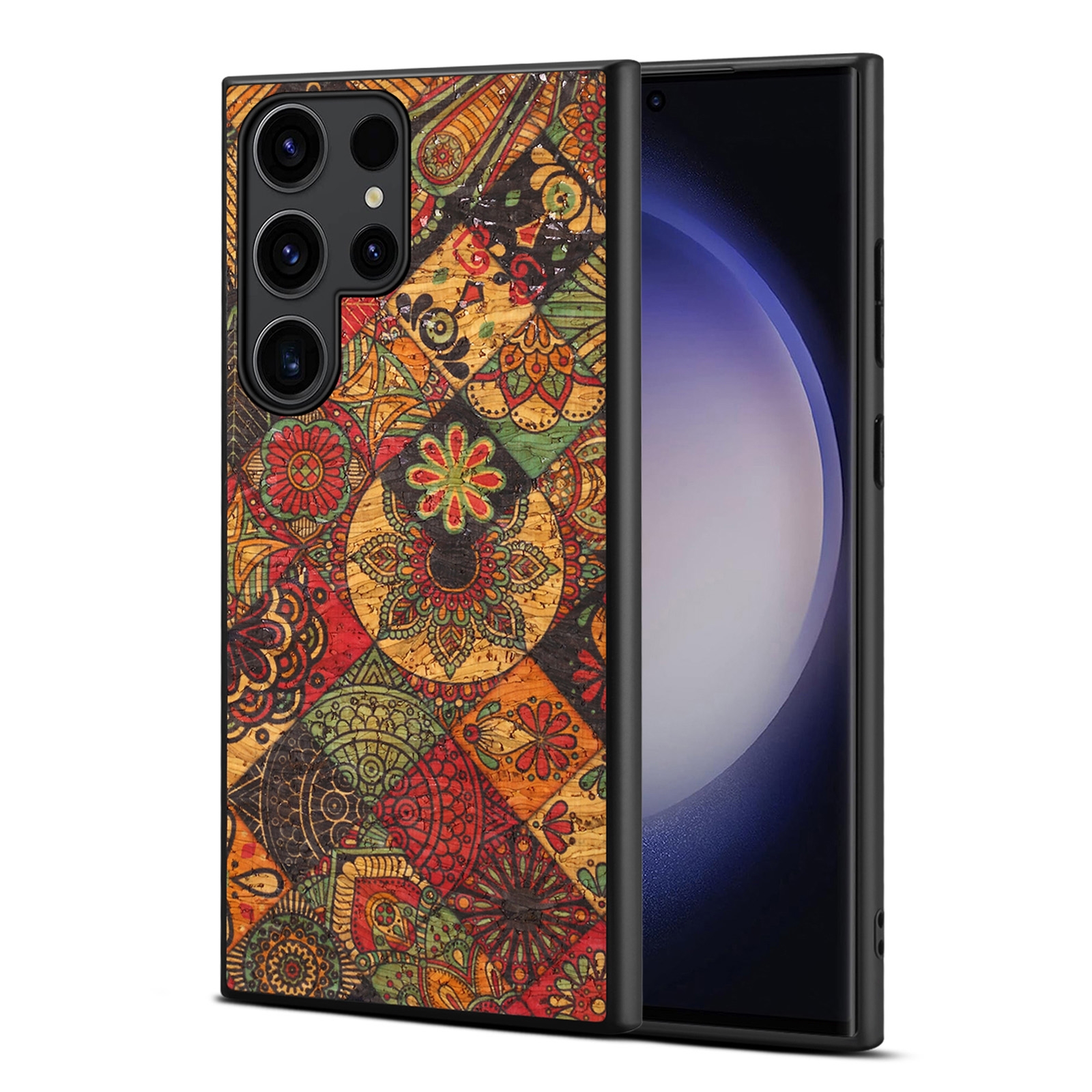 For Samsung Galaxy S24 Ultra 5G Four Seasons Flower Language Series TPU Phone Case(Autumn Yellow) For Samsung Galaxy S24 Ultra 5G Four Seasons Flower Language Series TPU Phone Case(Autumn Yellow)