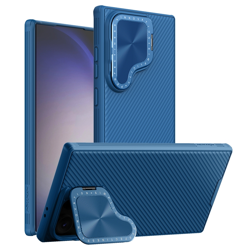 For Samsung Galaxy S24 Ultra 5G NILLKIN CamShield Prop PC Phone Case(Blue) For Samsung Galaxy S24 Ultra 5G NILLKIN CamShield Prop PC Phone Case(Blue)