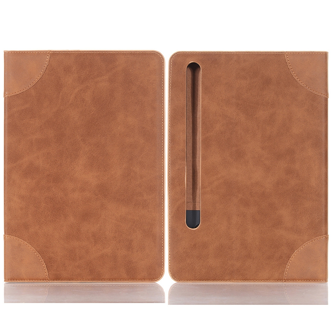 For Samsung Galaxy Tab S9 Retro Book Leather Tablet Case(Light Brown) For Samsung Galaxy Tab S9 Retro Book Leather Tablet Case(Light Brown)