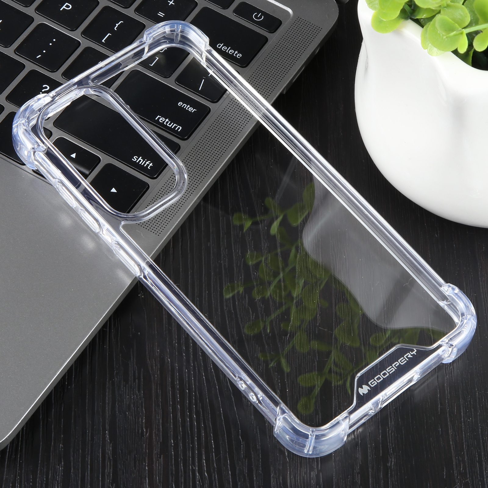 For Samsung Galaxy S24 5G MERCURY GOOSPERY SUPER Four-Corner Shockproof TPU Phone Case(Transparent)