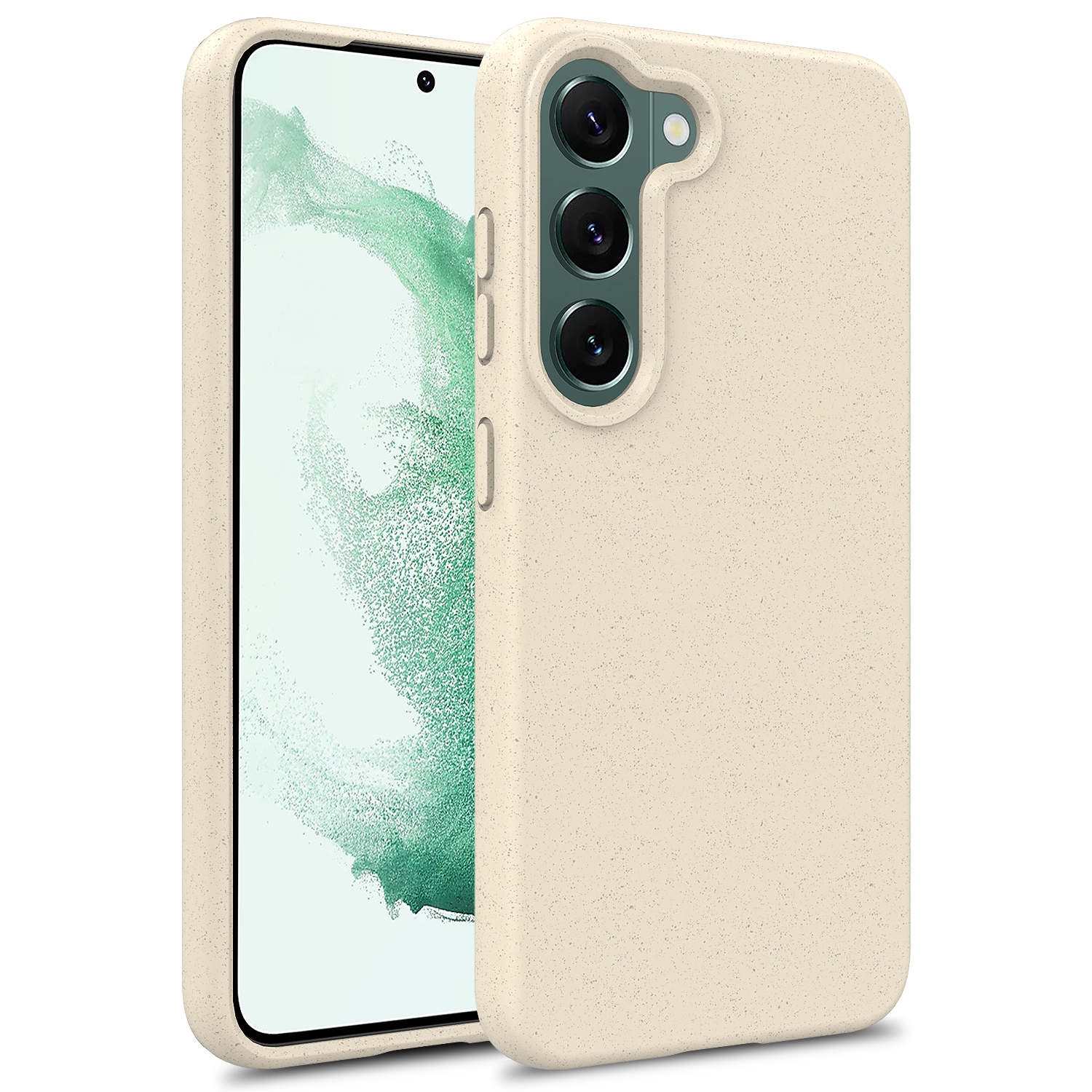 For Samsung Galaxy S24+ 5G Wheat Straw Material + TPU Phone Case(White) For Samsung Galaxy S24+ 5G Wheat Straw Material + TPU Phone Case(White)