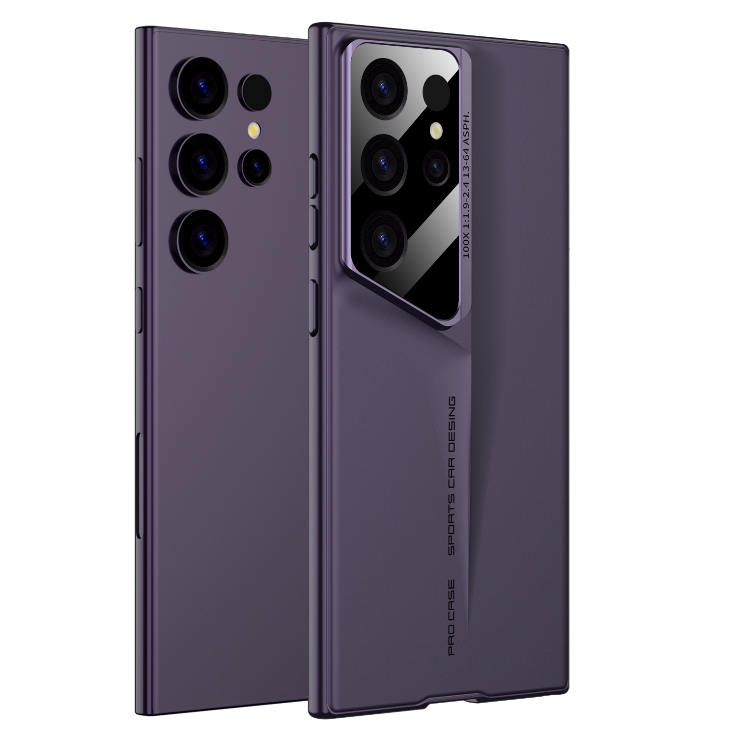 For Samsung Galaxy S24 Ultra 5G GKK Blade Ultra-thin Full Coverage Phone Case(Purple) For Samsung Galaxy S24 Ultra 5G GKK Blade Ultra-thin Full Coverage Phone Case(Purple)