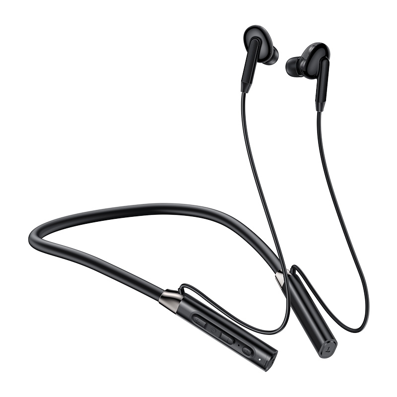 Yesido YSP15 Hanging-neck Double Dynamic Magnetic Wireless Bluetooth Earphone(Black) Yesido YSP15 Hanging-neck Double Dynamic Magnetic Wireless Bluetooth Earphone(Black)