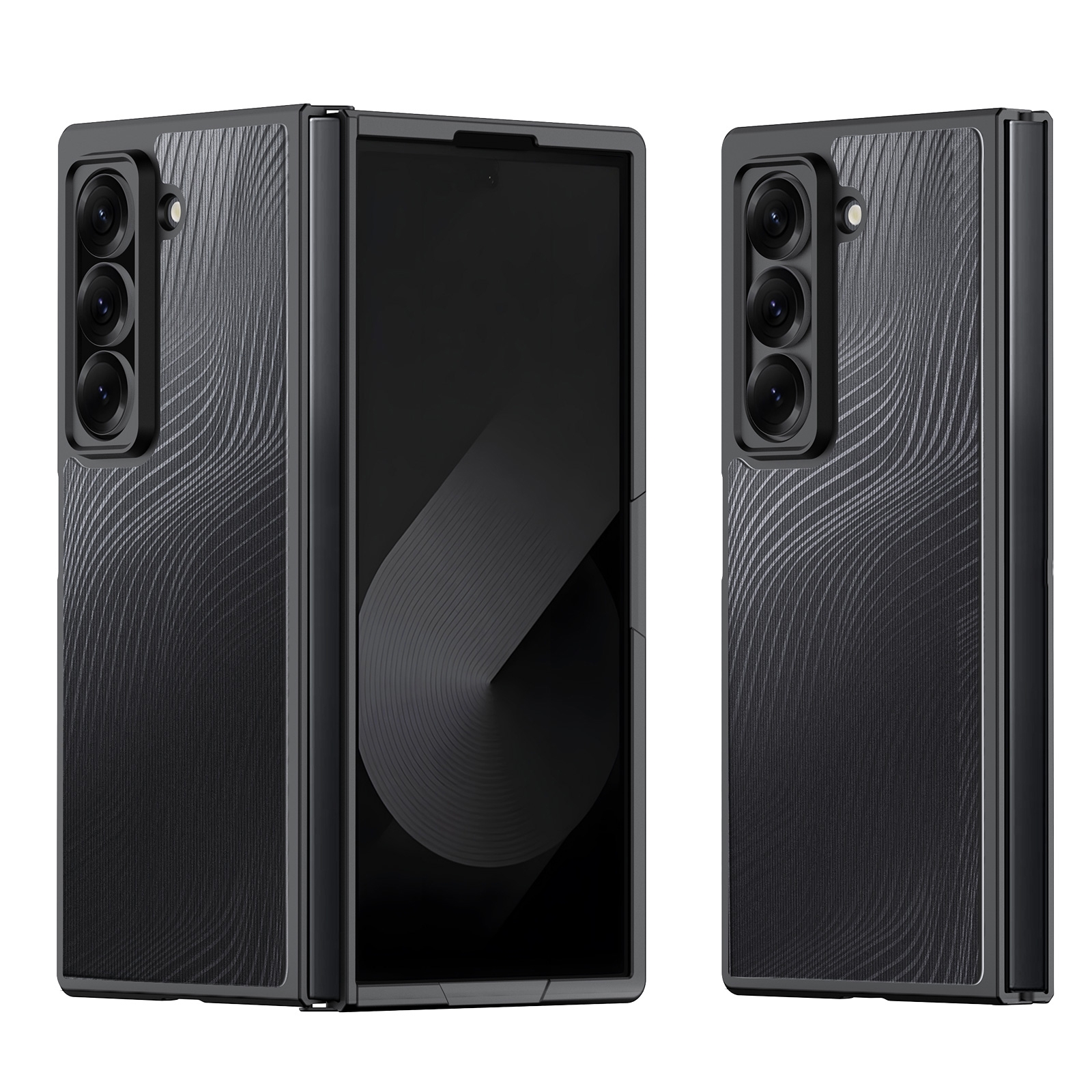 For Samsung Galaxy Z Fold Special DUX DUCIS Aimo Series Frosted Feel Phone Case(Black) For Samsung Galaxy Z Fold Special DUX DUCIS Aimo Series Frosted Feel Phone Case(Black)
