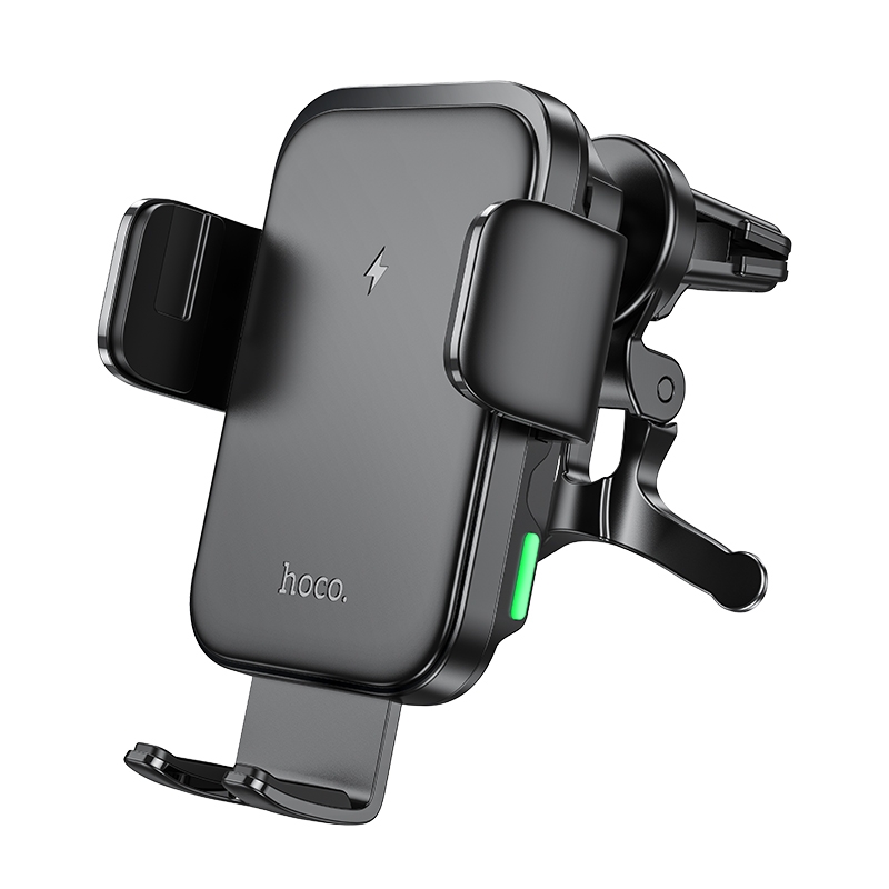 hoco HW10 Jenny Three-axis Linkage Wireless Fast Charging Car Air Outlet Holder(Black) hoco HW10 Jenny Three-axis Linkage Wireless Fast Charging Car Air Outlet Holder(Black)