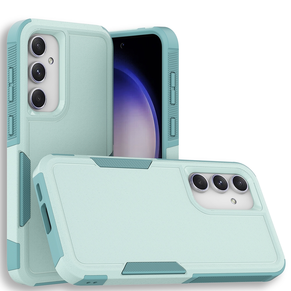 For Samsung Galaxy S23 FE 5G 2 in 1 PC + TPU Phone Case(Light Green) For Samsung Galaxy S23 FE 5G 2 in 1 PC + TPU Phone Case(Light Green)