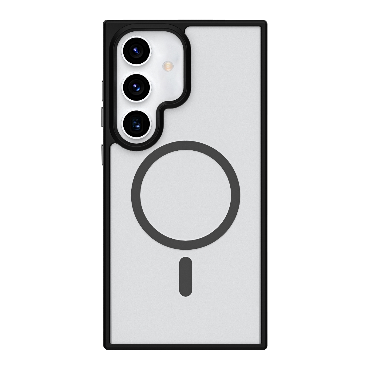 For Samsung Galaxy S21 Ultra 5G Metal Button Skin Feel Matte MagSafe Shockproof Phone Case(Dark Blue) For Samsung Galaxy S21 Ultra 5G Metal Button Skin Feel Matte MagSafe Shockproof Phone Case(Dark Blue)