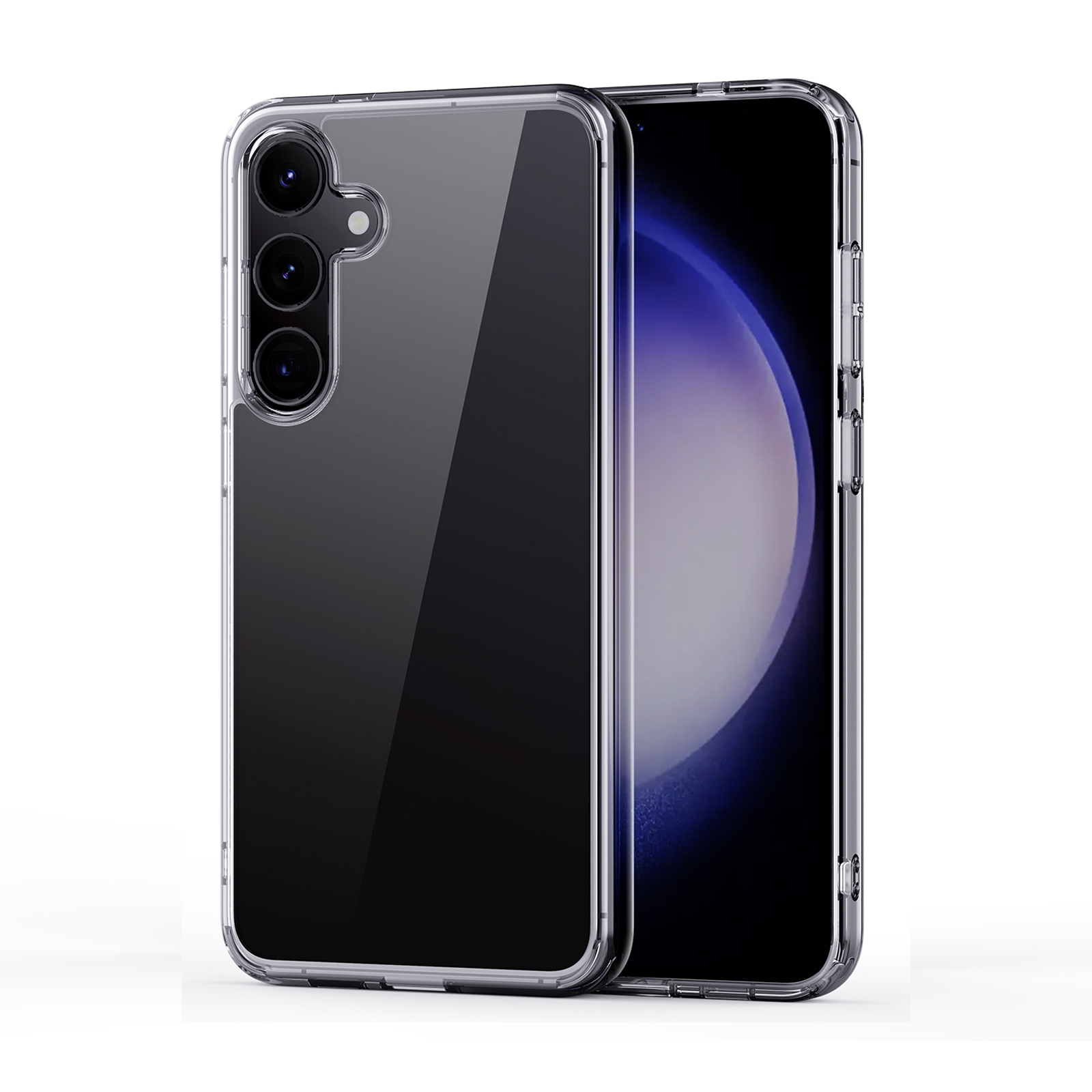 For Samsung Galaxy S24+ 5G TGVIS Crystal Clear Series PC+TPU Phone Case(Transparent) For Samsung Galaxy S24+ 5G TGVIS Crystal Clear Series PC+TPU Phone Case(Transparent)