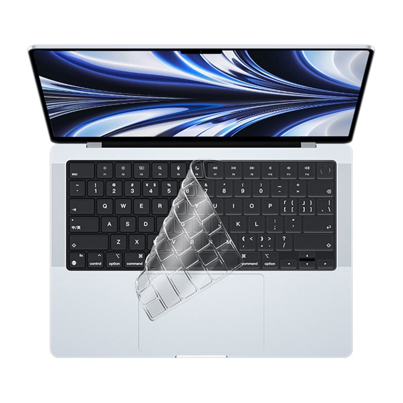 For MacBook Pro 16.2 inch 2021 ZGA Contact Invisible TPU Keyboard Protective Film For MacBook Pro 16.2 inch 2021 ZGA Contact Invisible TPU Keyboard Protective Film
