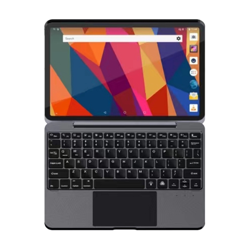 For iPad Pro 11 2022/2021/2020/2018/Air 4/5 Aluminum Alloy Bluetooth Touch Keyboard Leather Case(Grey) For iPad Pro 11 2022/2021/2020/2018/Air 4/5 Aluminum Alloy Bluetooth Touch Keyboard Leather Case(Grey)