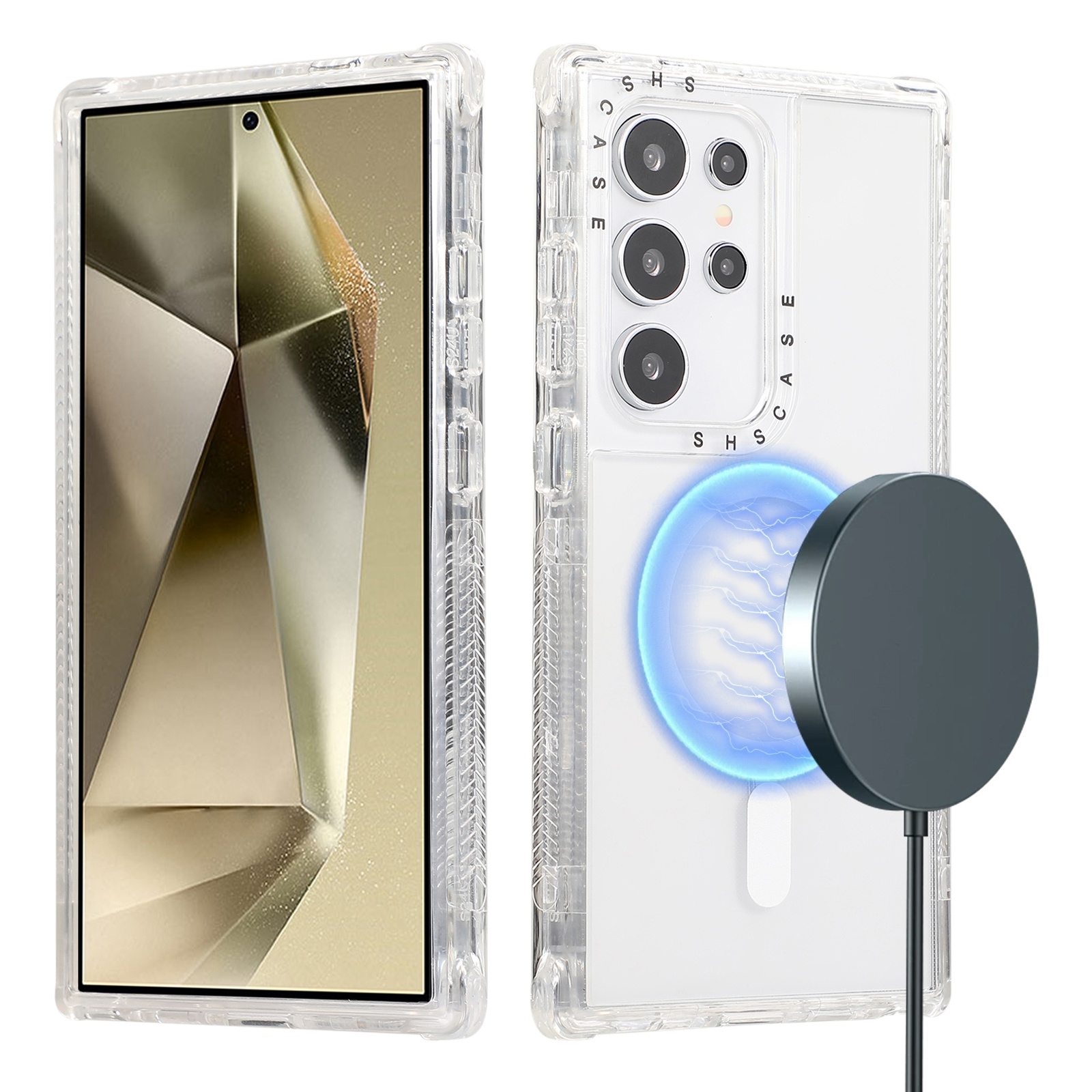 For Samsung Galaxy S24 Ultra Dreamland MagSafe Magnetic 3 in 1 TPU + PC Phone Case(Transparent) For Samsung Galaxy S24 Ultra Dreamland MagSafe Magnetic 3 in 1 TPU + PC Phone Case(Transparent)