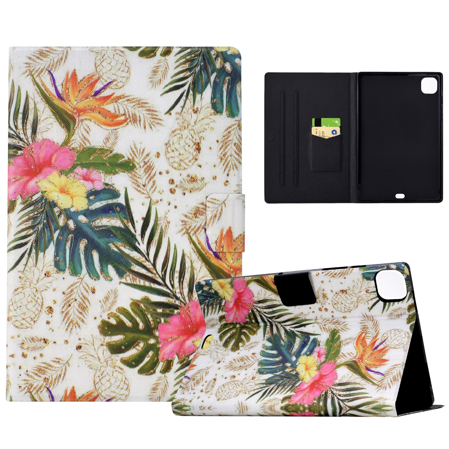For iPad Air 10.9 2022 / 2020 Voltage Painted Smart Leather Tablet Case(Gold Pineapple) For iPad Air 10.9 2022 / 2020 Voltage Painted Smart Leather Tablet Case(Gold Pineapple)