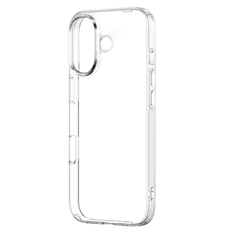 For iPhone 16 Plus ZGA Clear TPU Shockproof Phone Case(Transparent) For iPhone 16 Plus ZGA Clear TPU Shockproof Phone Case(Transparent)