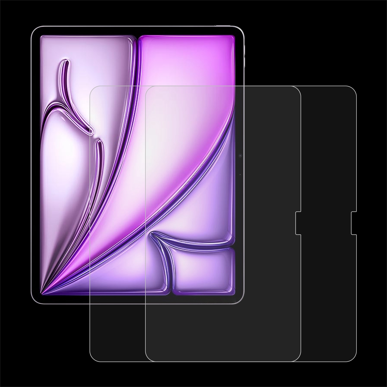 For iPad Air 13 2024 2pcs 0.26mm 9H 2.5D Explosion-proof Tempered Glass Film For iPad Air 13 2024 2pcs 0.26mm 9H 2.5D Explosion-proof Tempered Glass Film