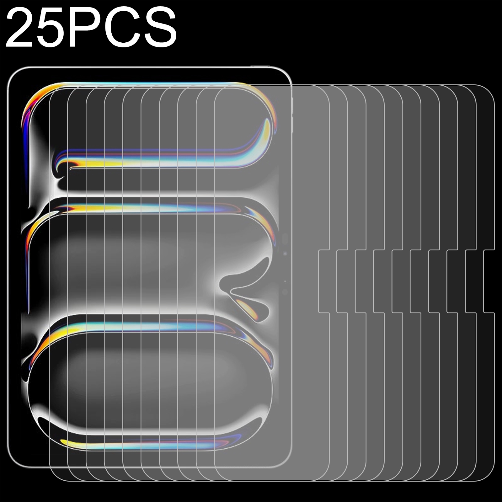 For iPad Pro 11 2024 25pcs 0.26mm 9H 2.5D Explosion-proof Tempered Glass Film For iPad Pro 11 2024 25pcs 0.26mm 9H 2.5D Explosion-proof Tempered Glass Film