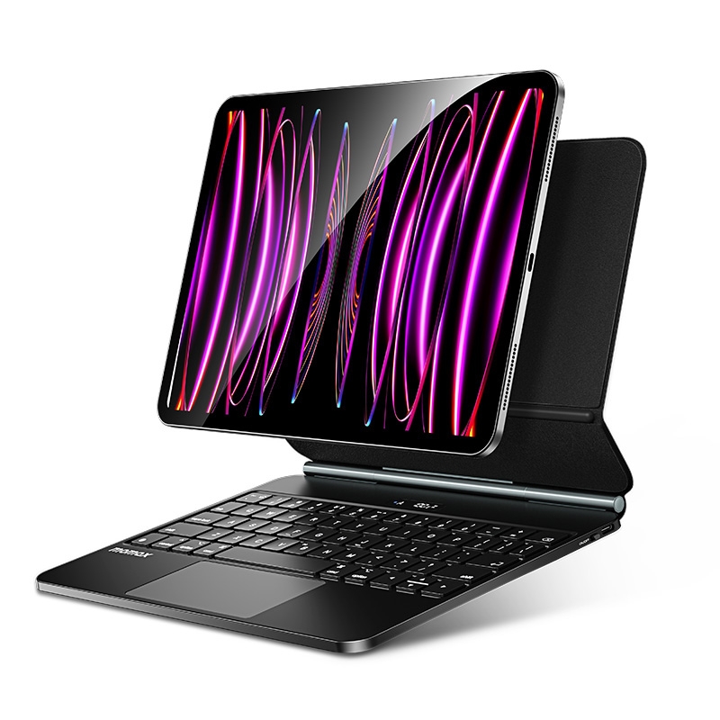 For iPad Pro 12.9 2018-2022 MOMAX KB6 Mag Link Wireless Floating Waterproof Magnetic Keyboard For iPad Pro 12.9 2018-2022 MOMAX KB6 Mag Link Wireless Floating Waterproof Magnetic Keyboard
