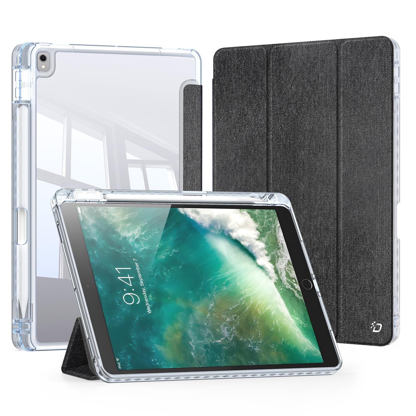 For iPad 7/8/9 10.2/Air 3/Pro 10.5 2017 DUX DUCIS Unid Series PU+TPU Smart Tablet Case(Black) For iPad 7/8/9 10.2/Air 3/Pro 10.5 2017 DUX DUCIS Unid Series PU+TPU Smart Tablet Case(Black)