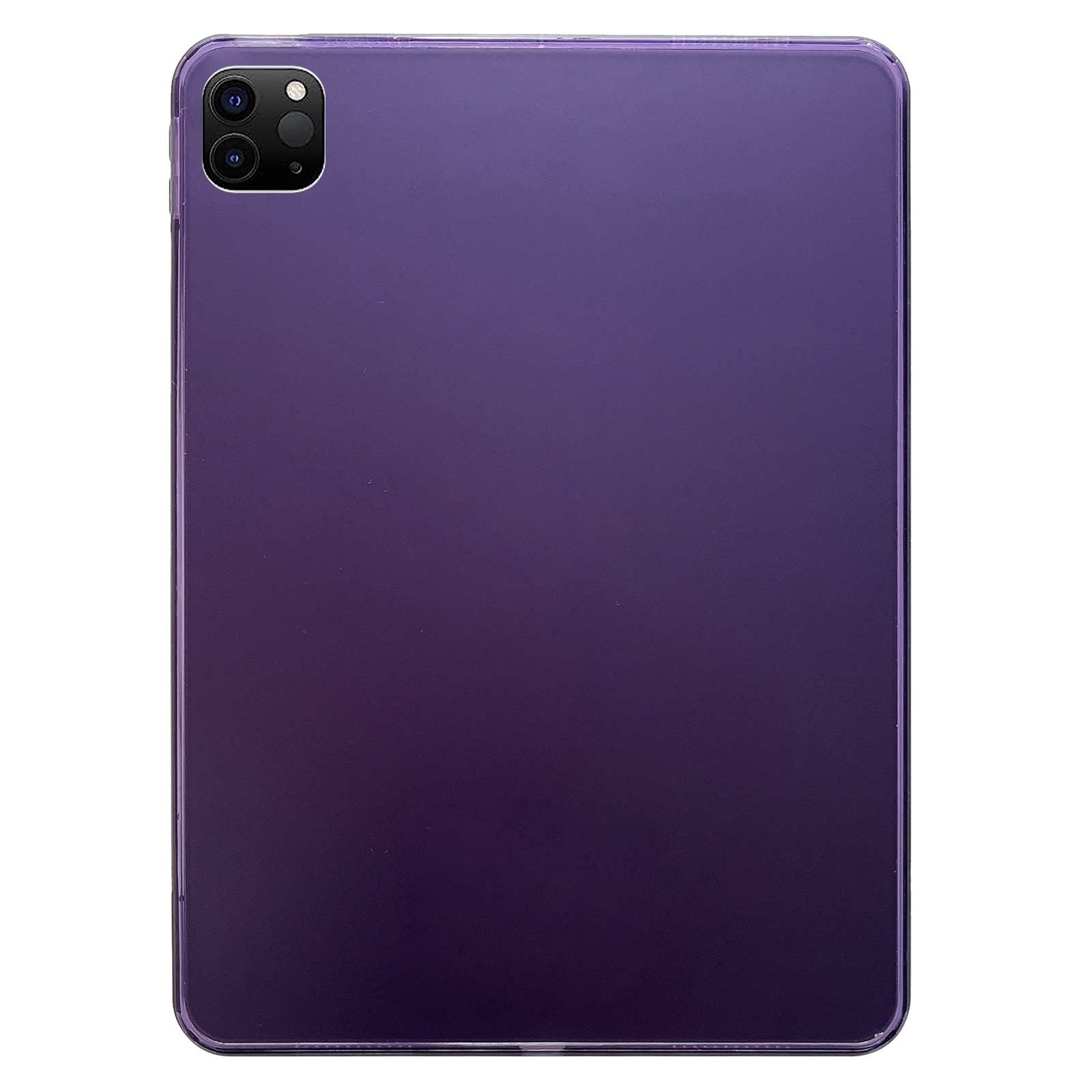 For iPad Air 13 2024 / Pro 12.9 2022 Skin-feeling Crystal Clear Acrylic Tablet Case(Purple) For iPad Air 13 2024 / Pro 12.9 2022 Skin-feeling Crystal Clear Acrylic Tablet Case(Purple)