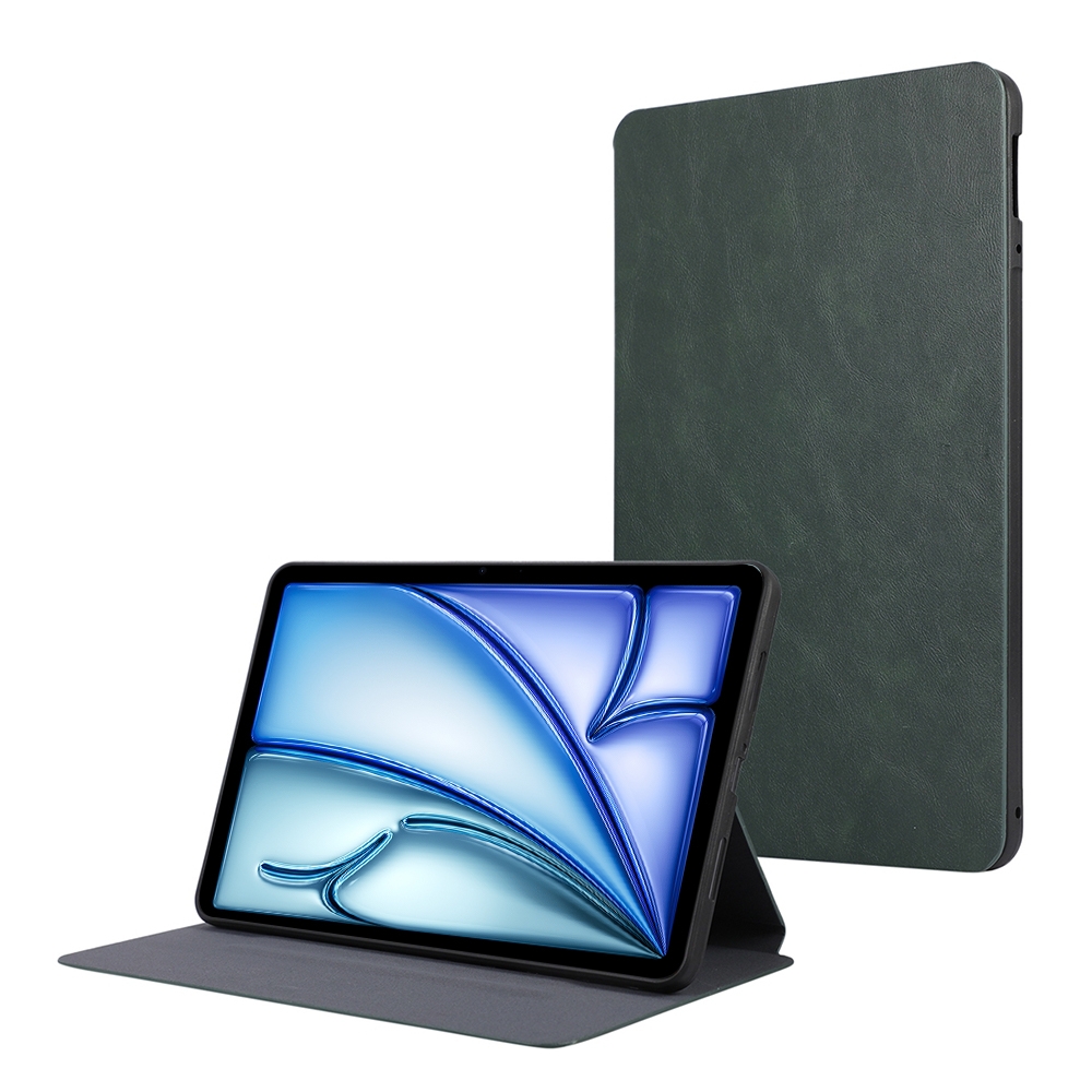 For iPad Air 11 2024 TPU Flip Tablet Protective Leather Case(Green) For iPad Air 11 2024 TPU Flip Tablet Protective Leather Case(Green)