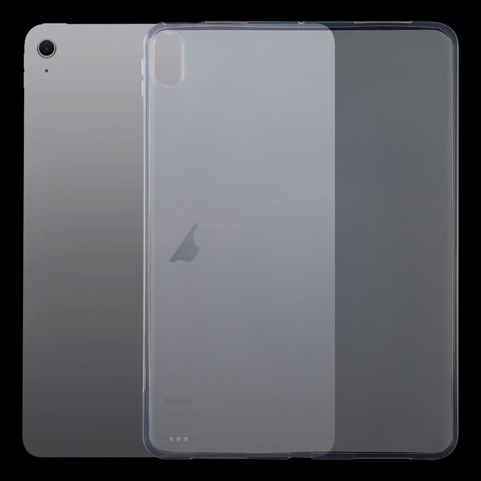 For iPad Air 11 2024 / 5 / 4 0.75mm Shockproof Outside Glossy Inside Frosted TPU Tablet Case(Transparent) For iPad Air 11 2024 / 5 / 4 0.75mm Shockproof Outside Glossy Inside Frosted TPU Tablet Case(Transparent)