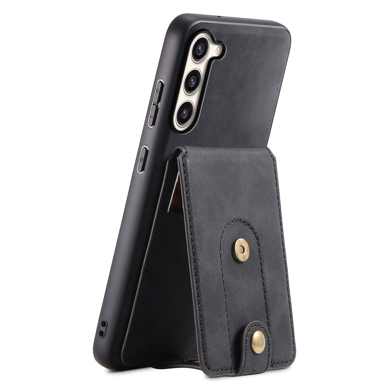 For Samsung Galaxy S23+ 5G Denior D14 NK Retro Pattern MagSafe Magnetic Card Holder Leather Phone Case(Black) For Samsung Galaxy S23+ 5G Denior D14 NK Retro Pattern MagSafe Magnetic Card Holder Leather Phone Case(Black)