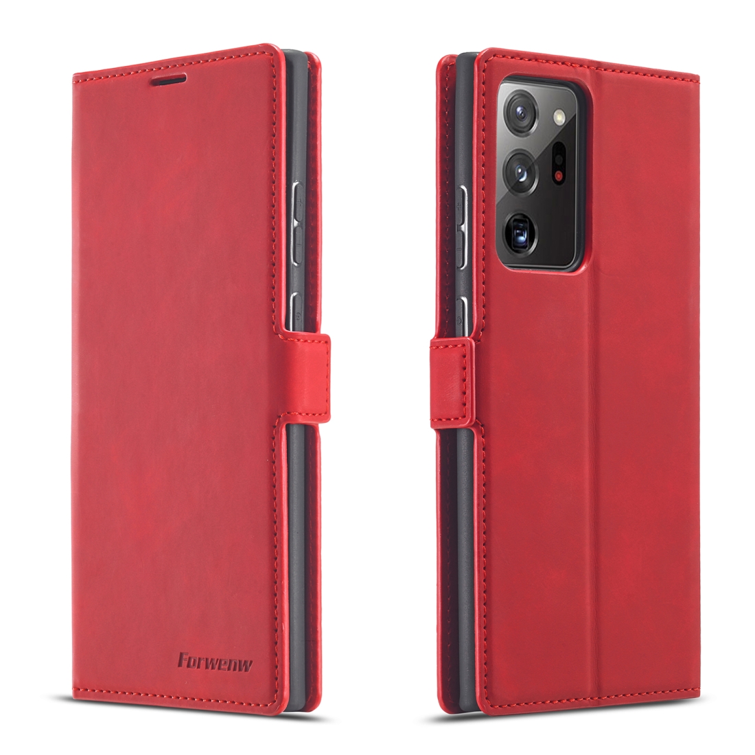 For Samsung Galaxy Note20 Forwenw Dream Series Oil Edge Strong Magnetism Horizontal Flip Leather Case with Holder & Card Slots & Wallet & Photo Frame(Red) For Samsung Galaxy Note20 Forwenw Dream Series Oil Edge Strong Magnetism Horizontal Flip Leather Case with Holder & Card Slots & Wallet & Photo Frame(Red)