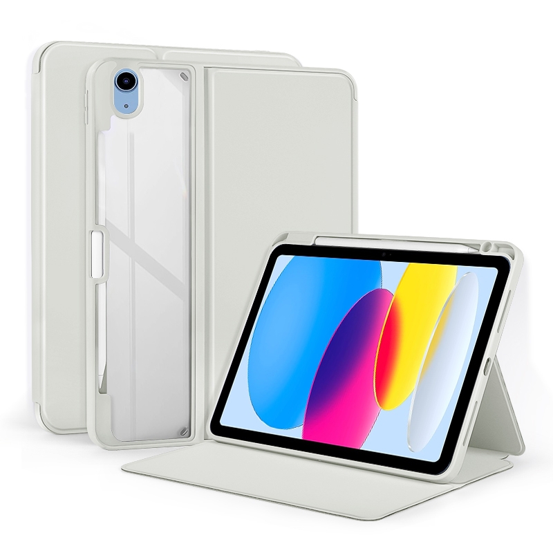 For iPad Air 13 2024 / Pro 12.9 2022 2-Fold Clear Acrylic Leather Tablet Case(Ice Blue) For iPad Air 13 2024 / Pro 12.9 2022 2-Fold Clear Acrylic Leather Tablet Case(Ice Blue)