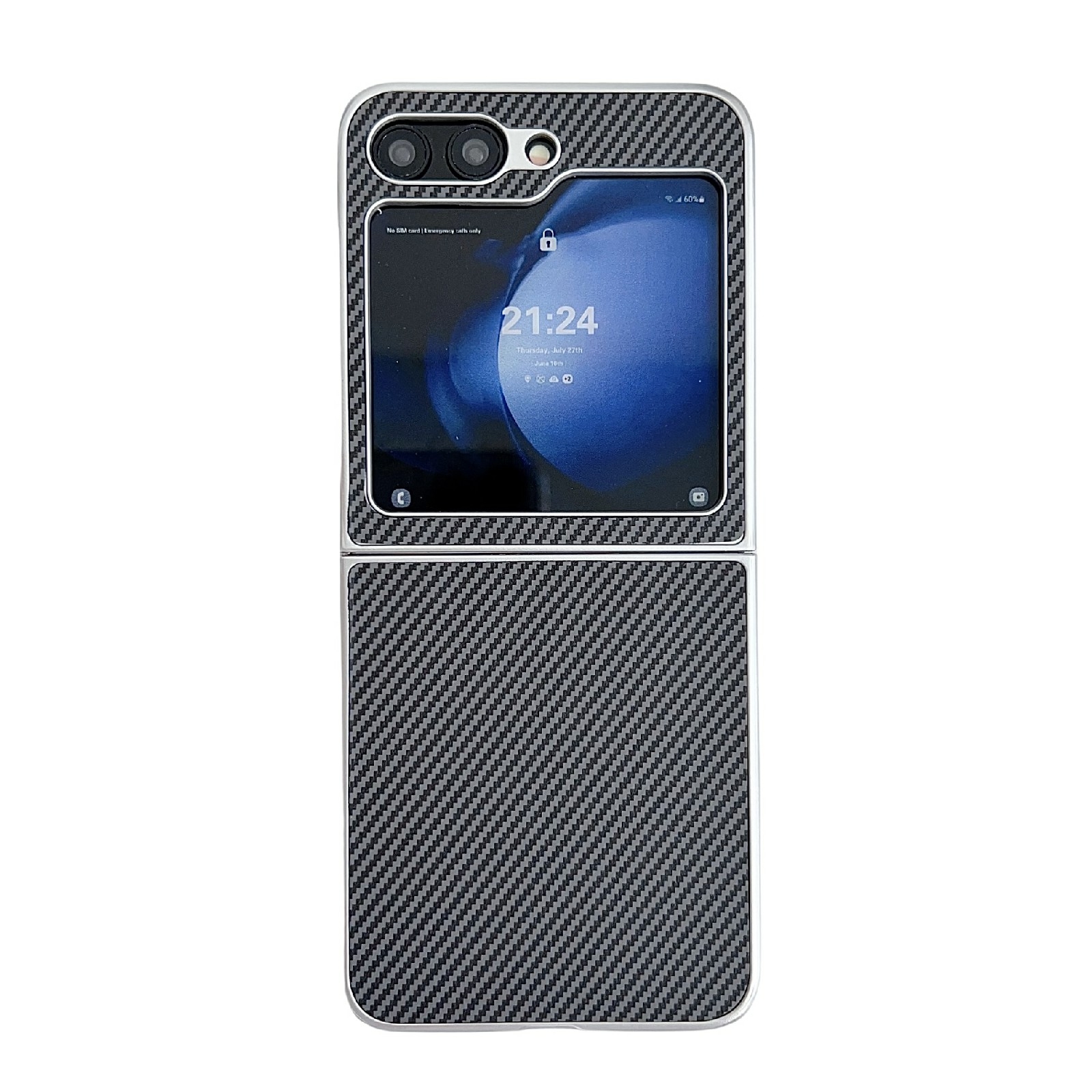 For Samsung Galaxy Z Flip6 Kevlar Carbon Fiber Ultra-thin Shockproof Phone Case(Black) For Samsung Galaxy Z Flip6 Kevlar Carbon Fiber Ultra-thin Shockproof Phone Case(Black)