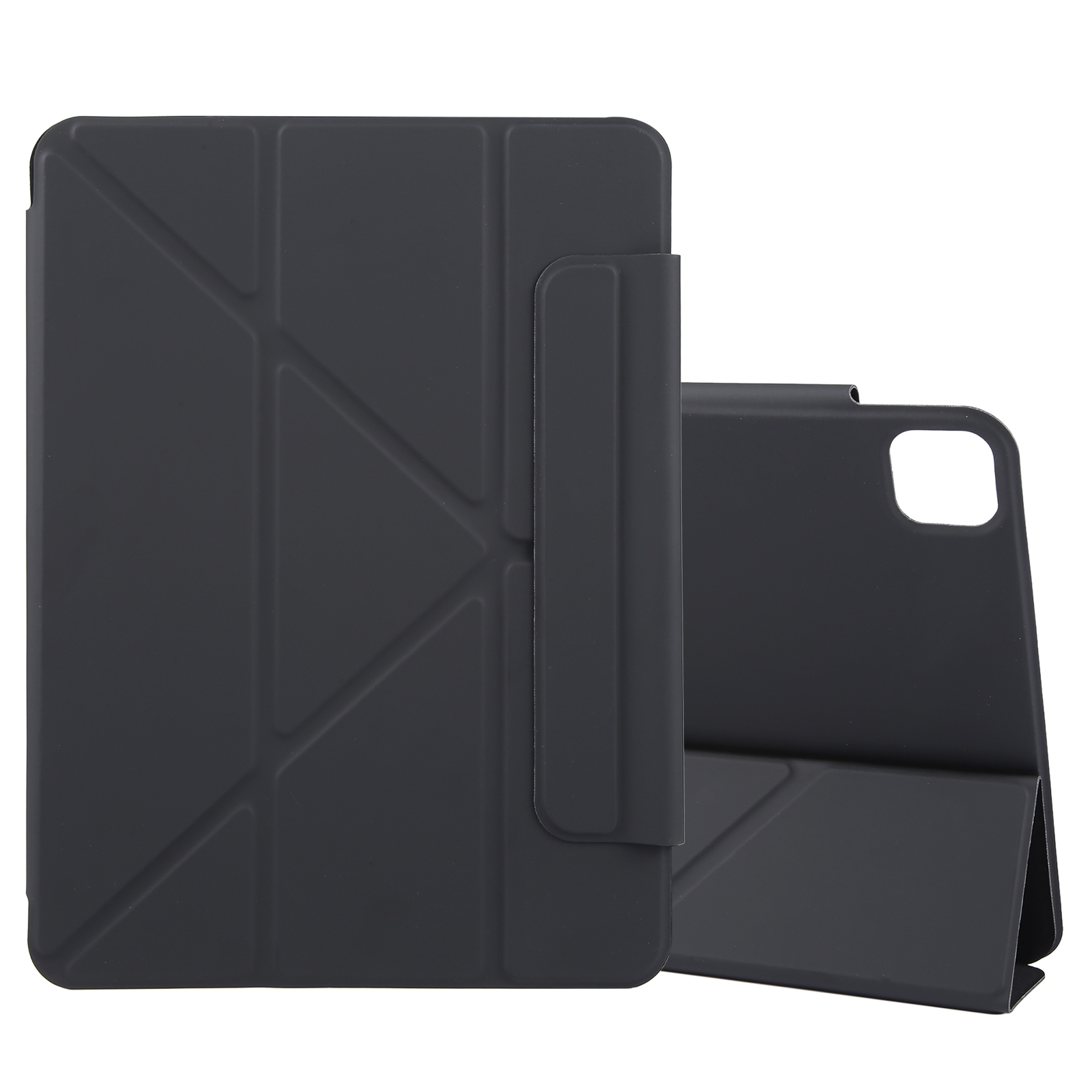 For iPad Pro 13 2024 Y-Shape Double-sided Clip Magnetic Smart Tablet Case(Black) For iPad Pro 13 2024 Y-Shape Double-sided Clip Magnetic Smart Tablet Case(Black)