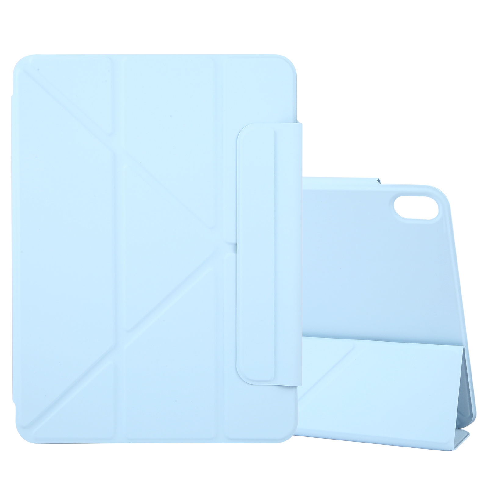 For iPad Air 11 2024 Y-Shape Double-sided Clip Magnetic Smart Tablet Case(Blue) For iPad Air 11 2024 Y-Shape Double-sided Clip Magnetic Smart Tablet Case(Blue)