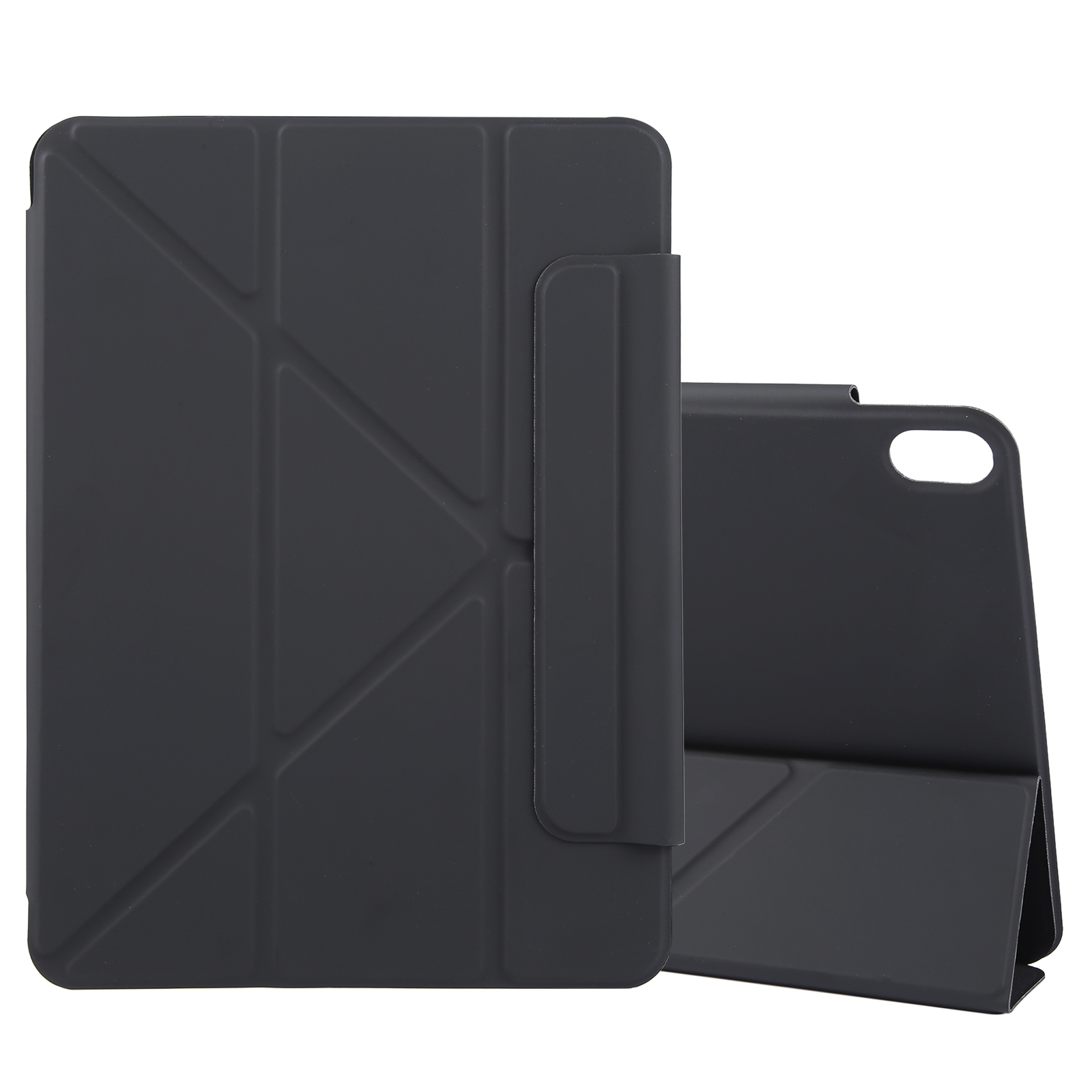 For iPad Air 2022 / 2020 10.9 Y-Shape Double-sided Clip Magnetic Smart Tablet Case(Black) For iPad Air 2022 / 2020 10.9 Y-Shape Double-sided Clip Magnetic Smart Tablet Case(Black)