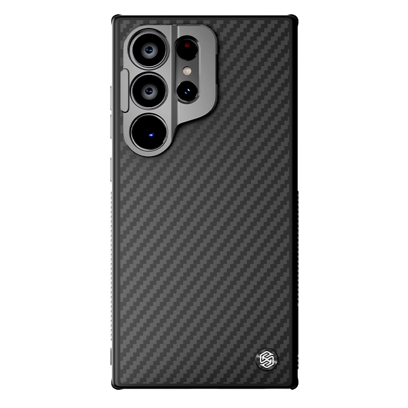 For Samsung Galaxy S24 Ultra 5G NILLKIN Aramid Fiber Fine Hole Phone Case(Black) For Samsung Galaxy S24 Ultra 5G NILLKIN Aramid Fiber Fine Hole Phone Case(Black)